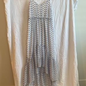 Francesca’s high-low dress.